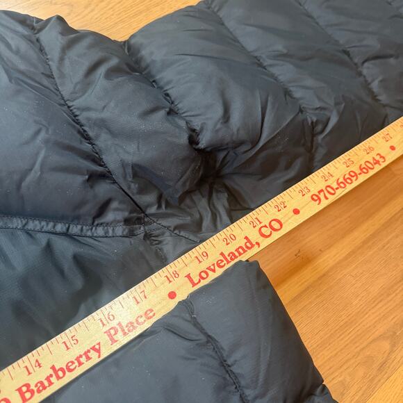 Women's Vintage The North Face Black Nuptse 700 Fill Down Puffer Jacket Medium - Picture 9 of 10